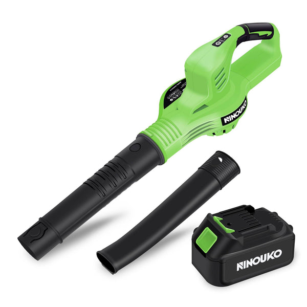 150MPH Cordless Electric Leaf Blower with 4.0Ah Battery and Charger - 2 Speed Modes for Yard, Patio, and Lawn Care