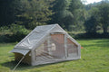Inflatable Camping Tent Easy Setup 4 Season Glamping Tent 4 - 6 Persons Waterproof Windproof Outdoor Self - Supporting Blow up Tent Air Tent Portable House Beige