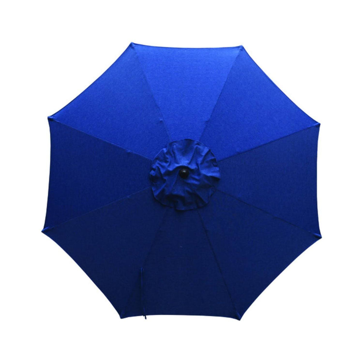 Living Accents 9 ft. Tiltable Navy Market Umbrella