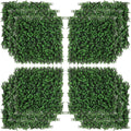 DUOSONG Outsunny Grass Wall Panels, 20" X 20" Artificial Grass Wall Decor, Greenery Backdrop Panels Wall for Outdoor, Indoor, Garden, Fence, Backyard, Fresh Green Green POLYETHYLENE Garden & Outdoor