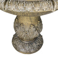 48�?h Outdoor Floor Water Fountain, 3 - Tiers Concrete Water Fountain with Submersible Electric Pump - Garden Cascading Waterfall for Yard Patio Lawn Home Decor